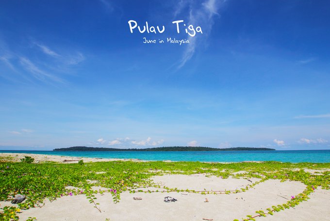 【一只熊的冒险】薄荷色夏日梦，马来西亚沙巴亚庇仙本那历险记——敦沙卡兰海洋公园（完）