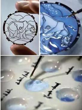 手表的珐琅是什么样的图片,手表的珐琅工艺流程是什么