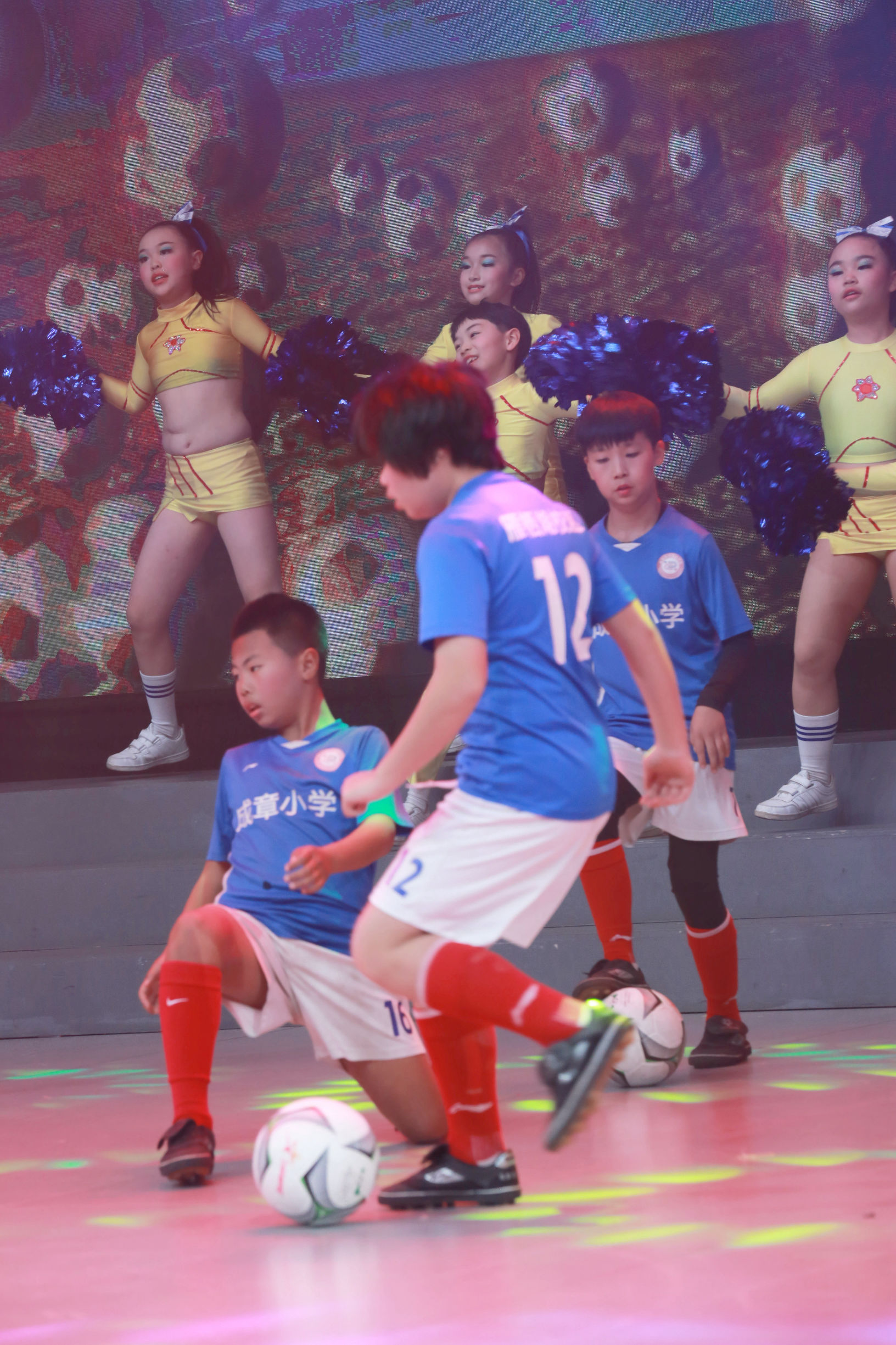 少年足球秀表演,足球秀表演