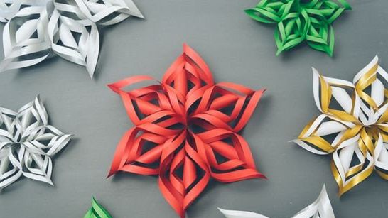 书签二年级自制雪人,纸折立体雪人幼儿手工