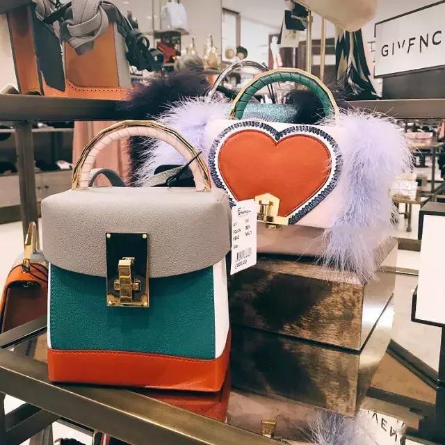 韩国小众蓝色包,韩国小众包