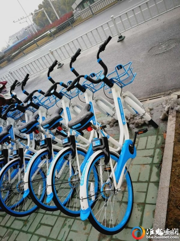 出行又添便利！小蓝车来淮安啦，颜值超高！你有见过吗？