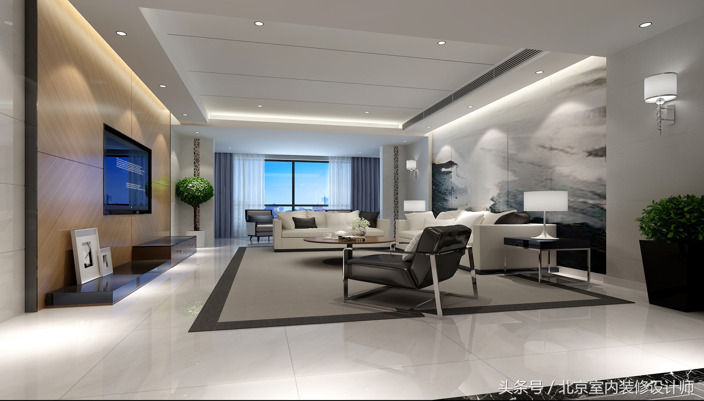 现代极简风格豪宅别墅,现代轻奢演绎极简生活