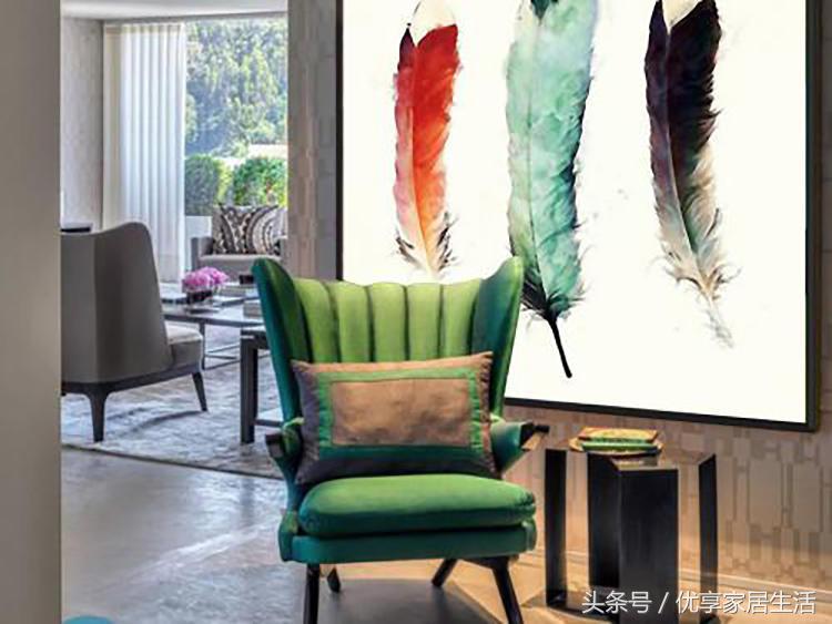 现代简约高级感的装饰画,现代简约适合什么样的装饰画