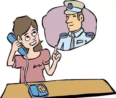 110警察接话日常,110警察来了