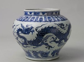 元青花瓷器鉴定,元青花匜的鉴定