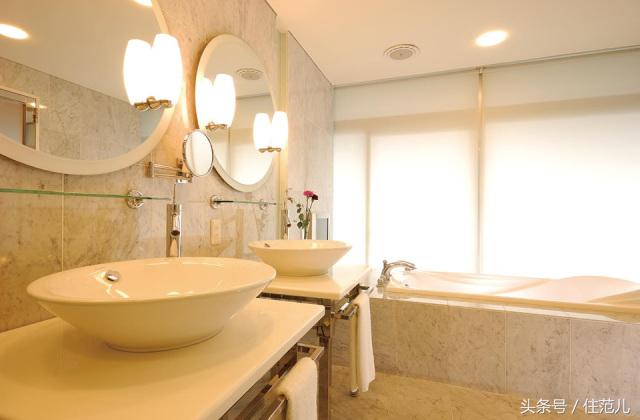 高档酒店卫生间灯光设计,高级酒店卫生间