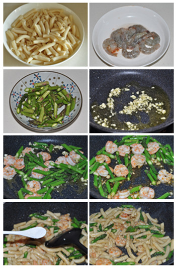 鲜虾芦笋做便当,芦笋鲜虾的配方