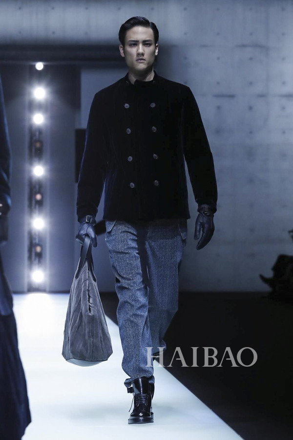 乔治阿玛尼2013秋冬高级成衣,乔治阿玛尼秋季男装高定