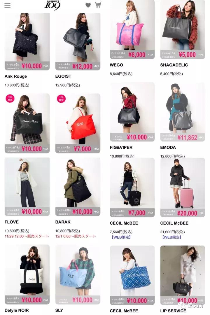 日本福袋与我们的福袋,日本福袋都有什么