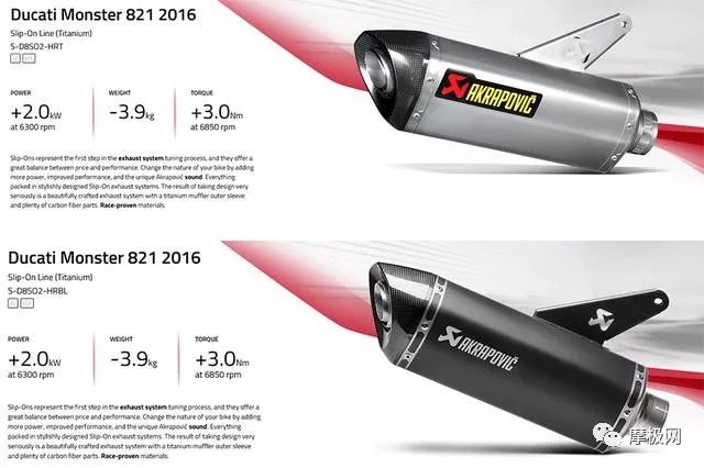 天蝎akrapovic发布,摩托天蝎排气种类大全