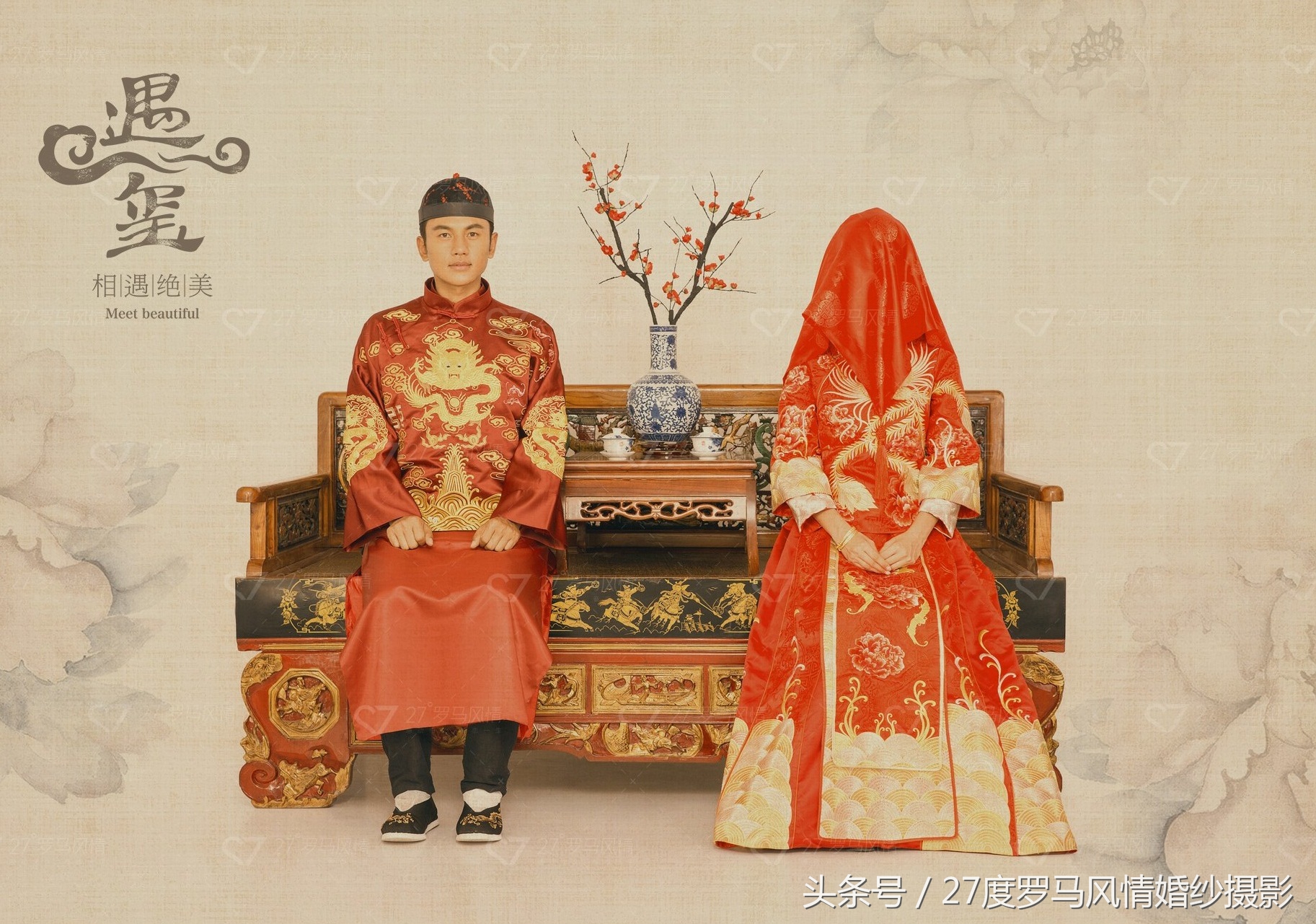 中式婚礼如何摄影好看点,婚庆风格推荐中式婚纱摄影