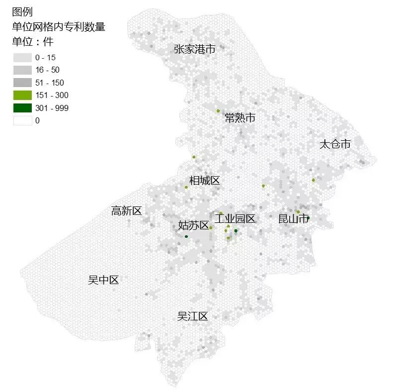 空间网格视角下的苏州市企业知识产权集聚研究｜信用观察