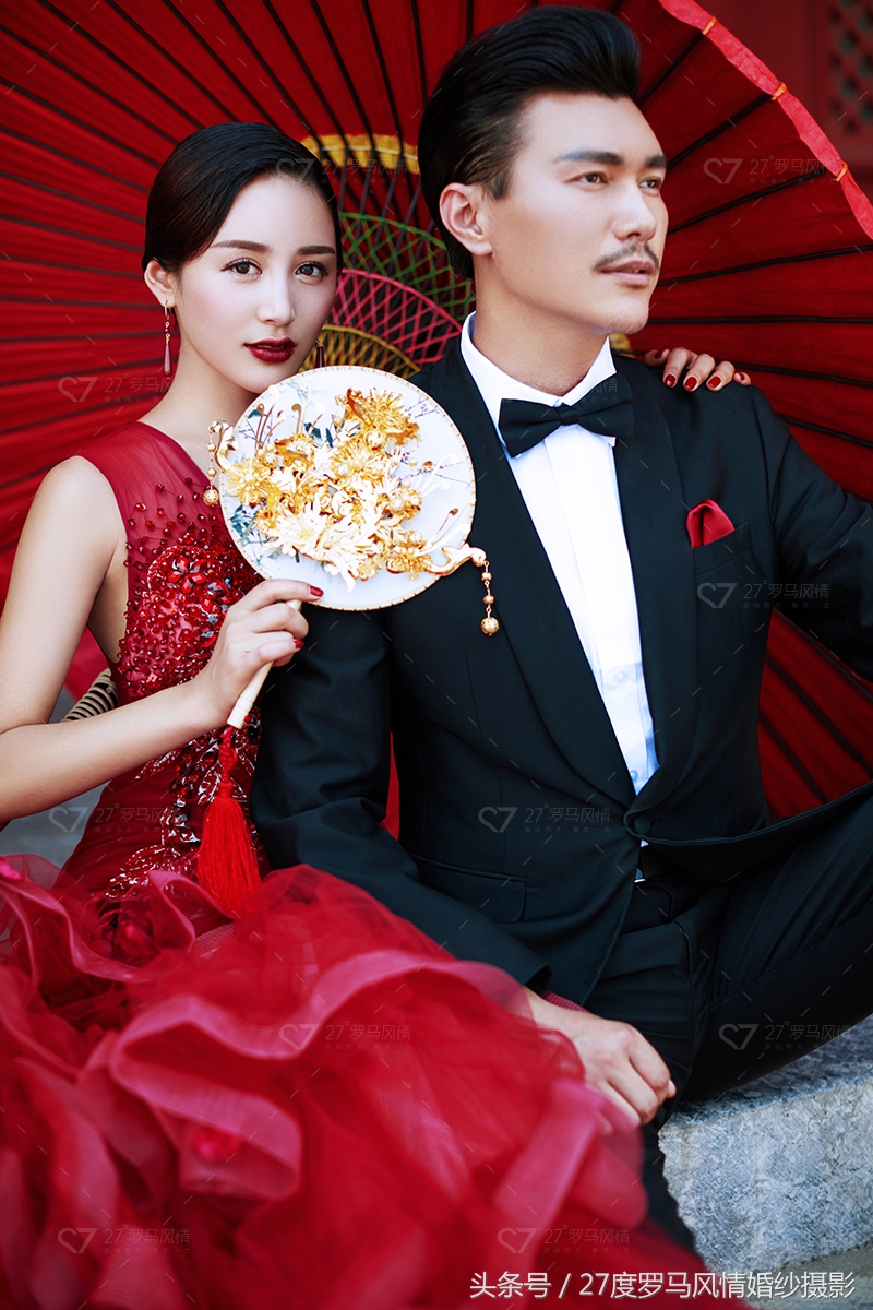 中式婚礼如何摄影好看点,婚庆风格推荐中式婚纱摄影