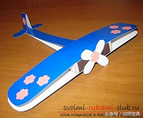 小飞机手工飞机,最简单的和最普通的手工飞机
