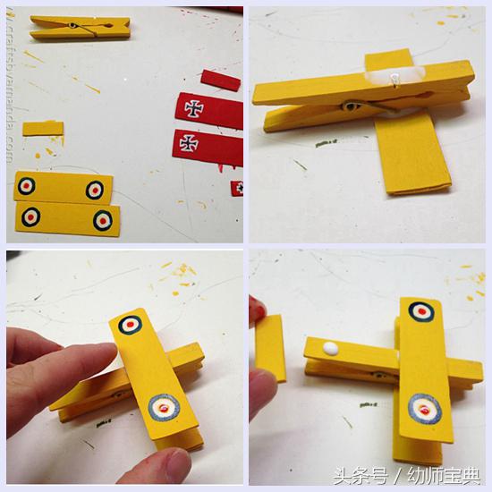 小飞机手工飞机,最简单的和最普通的手工飞机