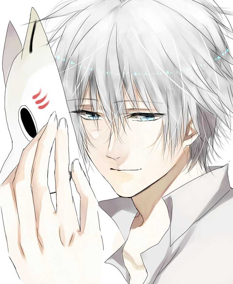 二次元里有哪些银发男神,白发高颜值二次元男