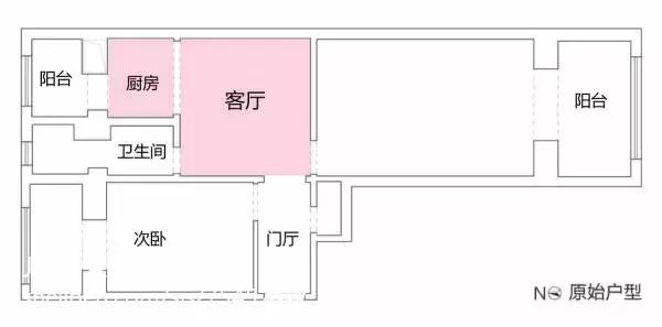 60平北欧小两居室,床头柜非常有设计感!