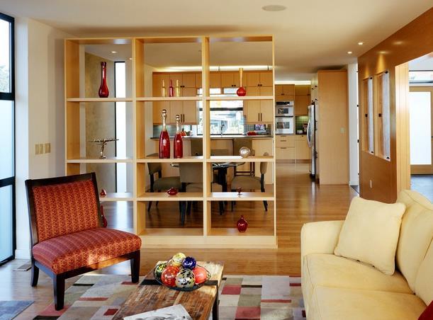 客厅和餐厅电视墙隔断装修效果图,客厅餐厅隔断做法图片