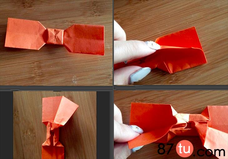 美少女战士手工折纸贺卡,少女们折纸简单教程