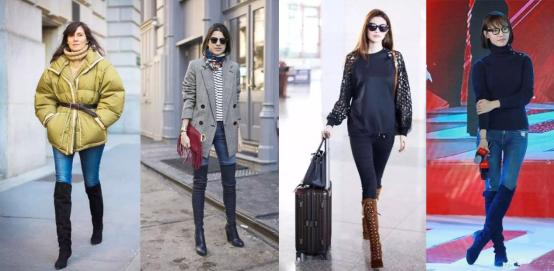 冬季光腿神器高筒靴怎么搭配,高筒靴光腿神器内搭