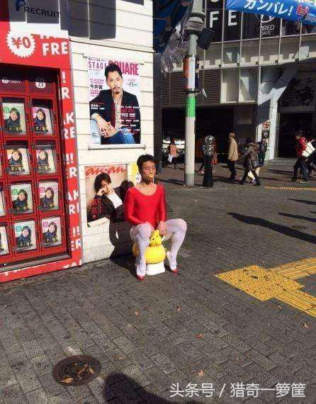 奇葩的日本人照片,奇葩日本老照片