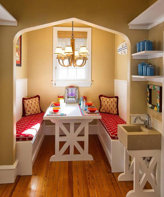 特色餐厅卡座隔断到顶木饰效果图,餐厅卡座一体效果图