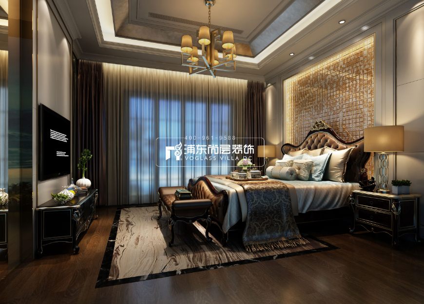 上海浦东新区碧云左岸独栋别墅,碧云湾样板间装修效果图