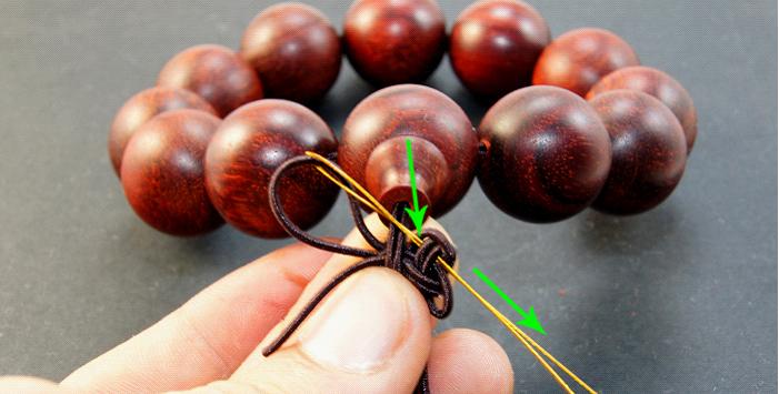 文玩手串简单打孔法,文玩手串盘串方法