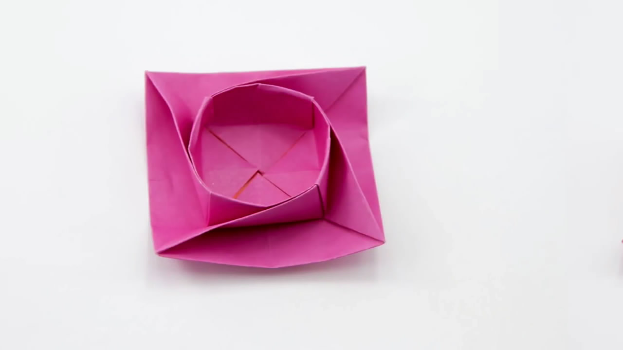超级简单实用的收纳盒手工折纸,折纸手工收纳盒超级简单3秒学会