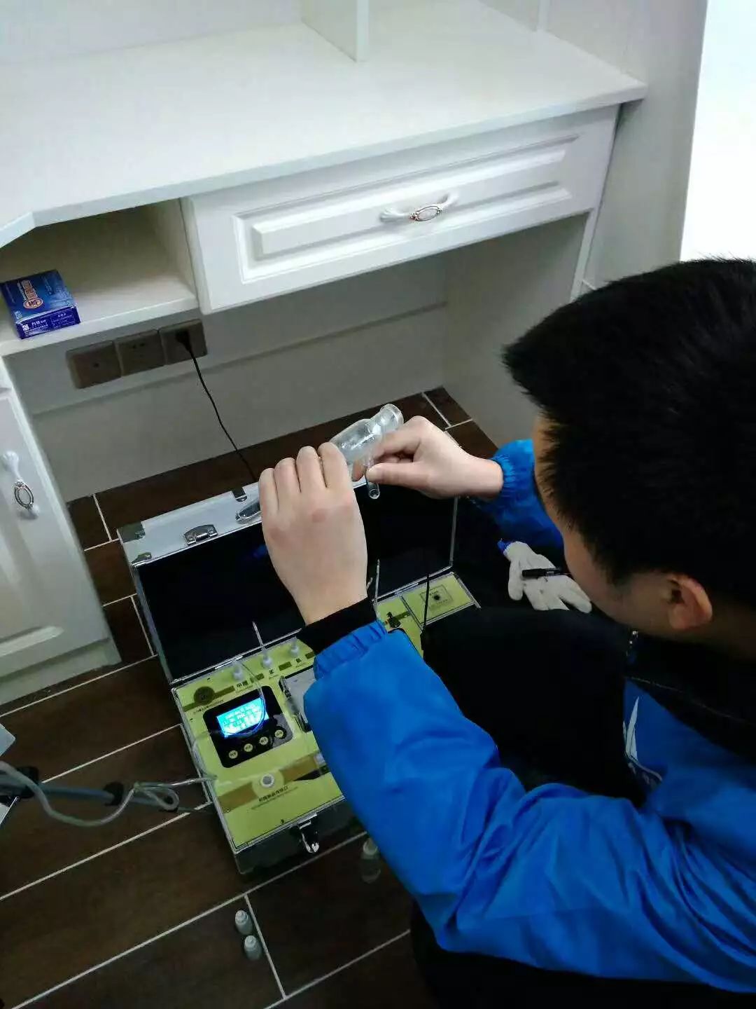 成都中洲中央公园空气检测