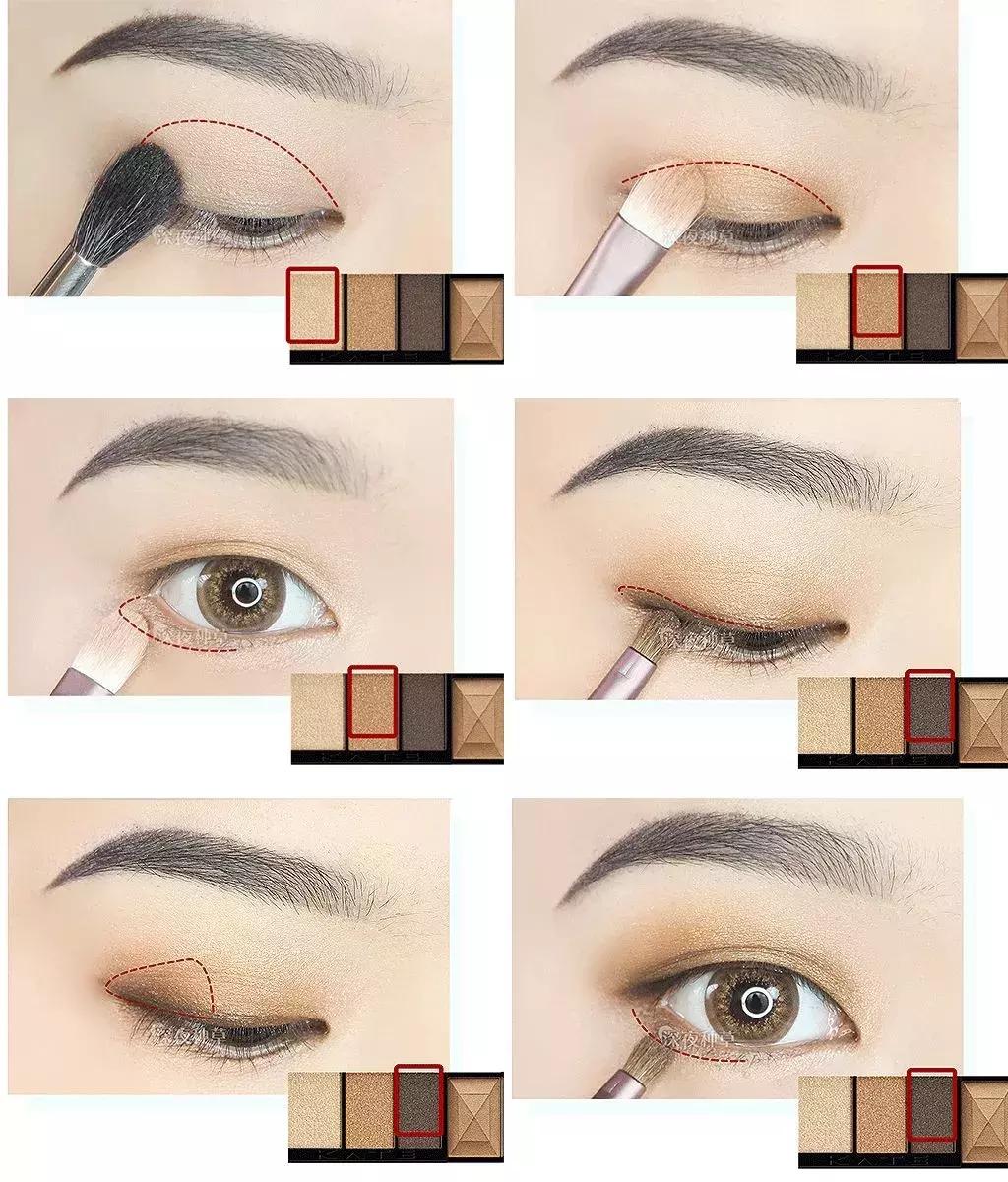 日常眼妆最好用的眼影盘,好用的眼影盘眼妆教程