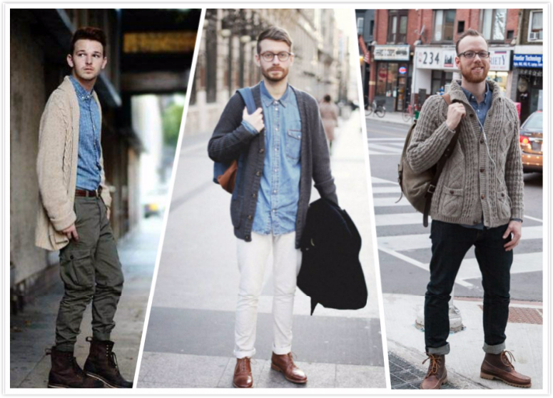 型男打造牛仔穿搭指南,牛仔工装衬衫型男