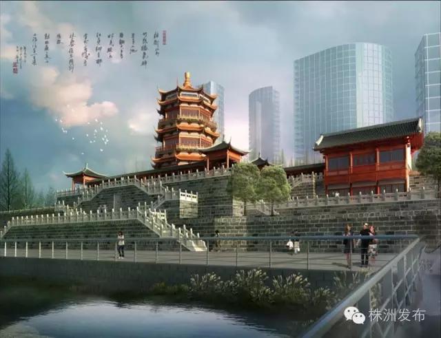 株洲湘江赏景,株洲县湘江东岸规划图