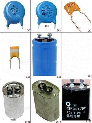 电子元器件基础知识入门,电子元件电容识别大全图