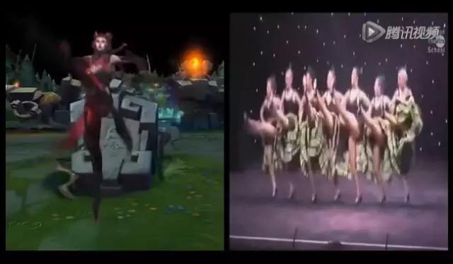 lol哪个英雄的舞蹈最好看,lol十个英雄跳舞视频