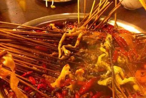 西安最好吃的冷热串串,西安人气最旺的冷锅串串