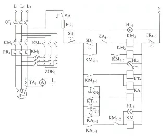 一主二备电气控制电路,常用电气控制电路300例第二版