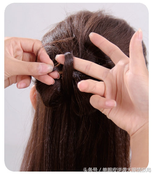 7-12岁儿童公主头编发不要蝴蝶结,适合戴大蝴蝶结的编发无刘海