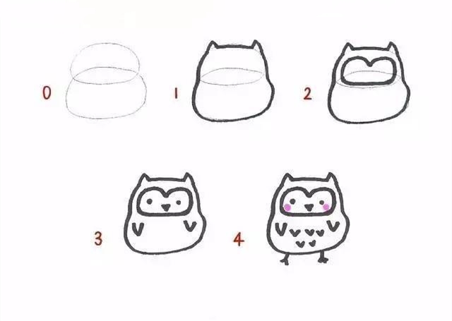 创意简笔画小孩可爱,创意幼儿简笔画简单又好看