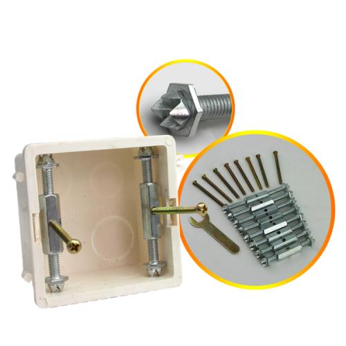 墙壁暗盒坏了更换,暗盒螺丝坏了不用砸墙轻松搞定