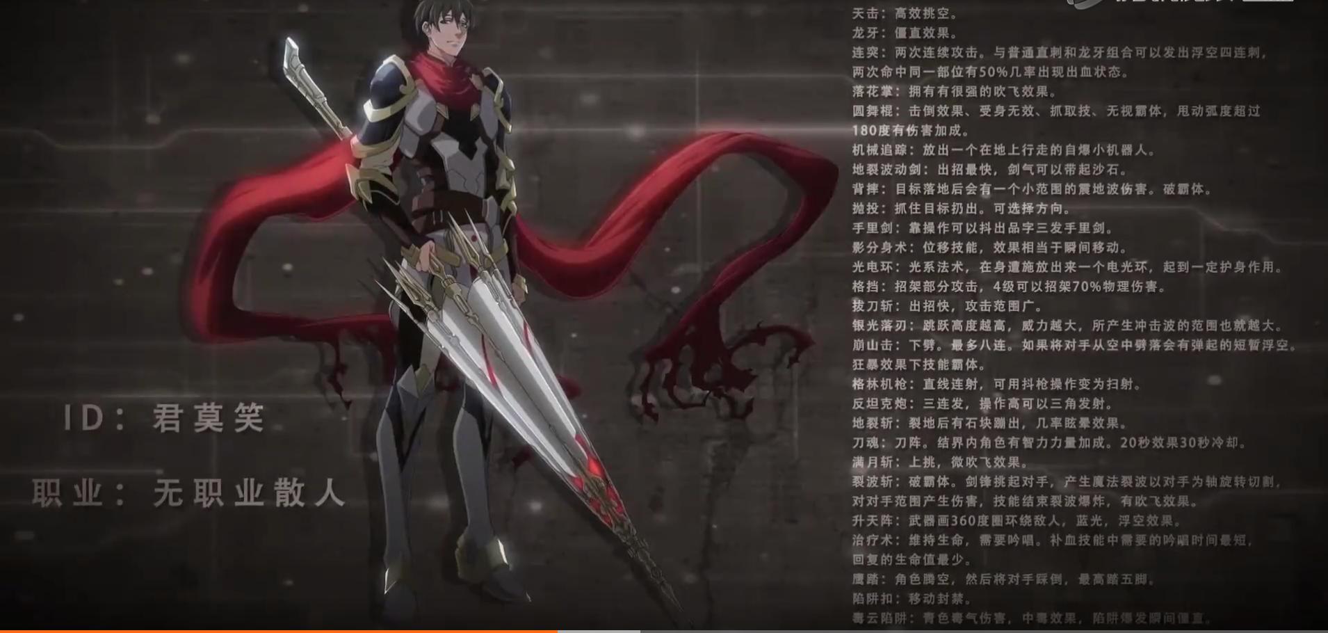 全职高手第一季人物角色,全职高手里面的职业有哪些