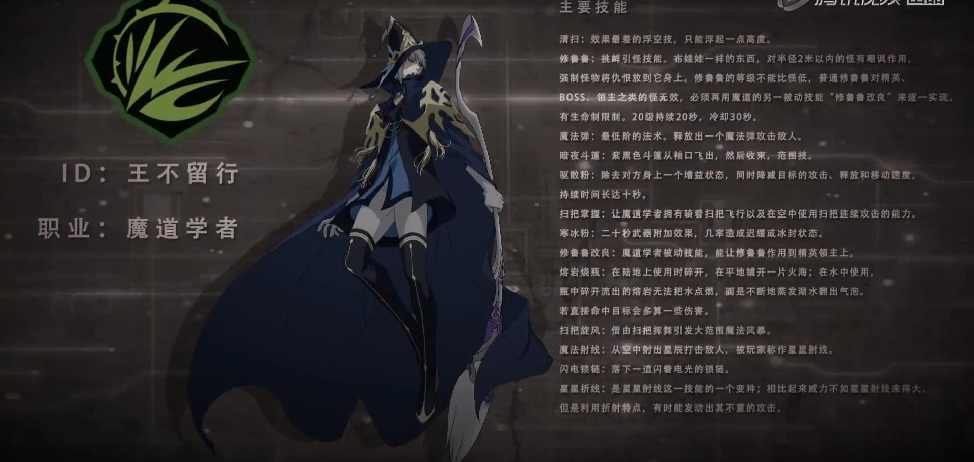 全职高手第一季人物角色,全职高手里面的职业有哪些