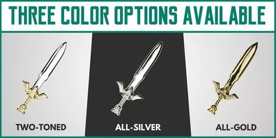 白领精英们，以后打领带可以选个游戏主题的领带夹了