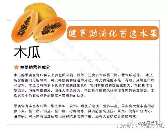 水果的营养知识大全,47种水果