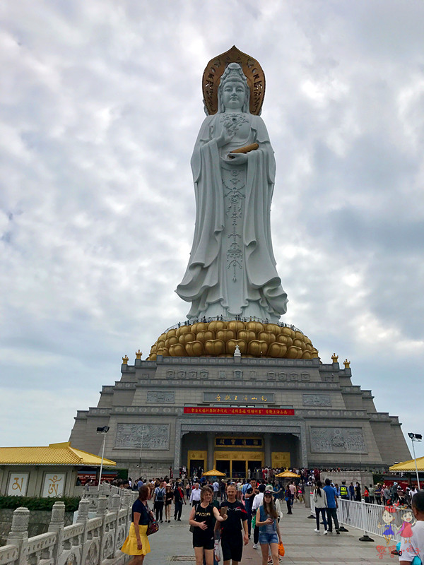 海上观音建成后就没有台风登陆吗,海上观音建成