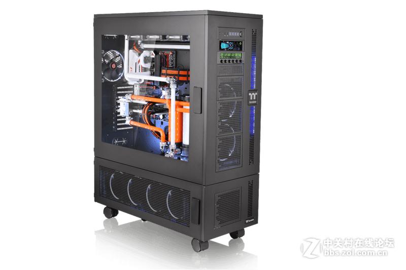 tt100机箱分体式水冷,ttw100机箱评测
