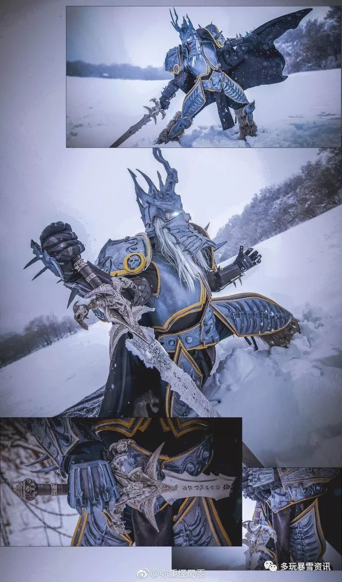 魔兽世界阿尔萨斯巫妖王动画,魔兽巫妖王cos