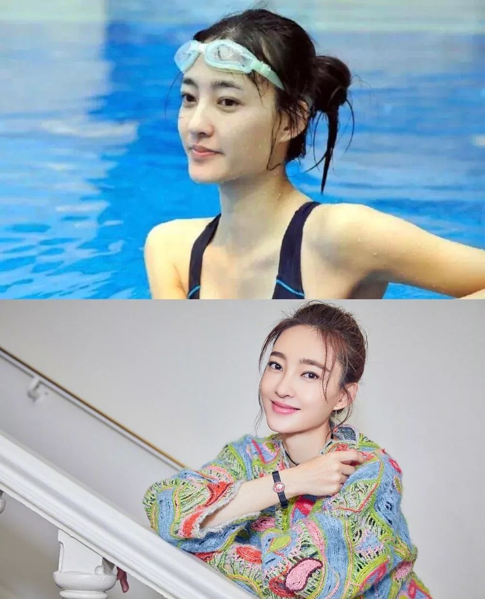 唐嫣洗脸后的样子,唐嫣怎么又变美了