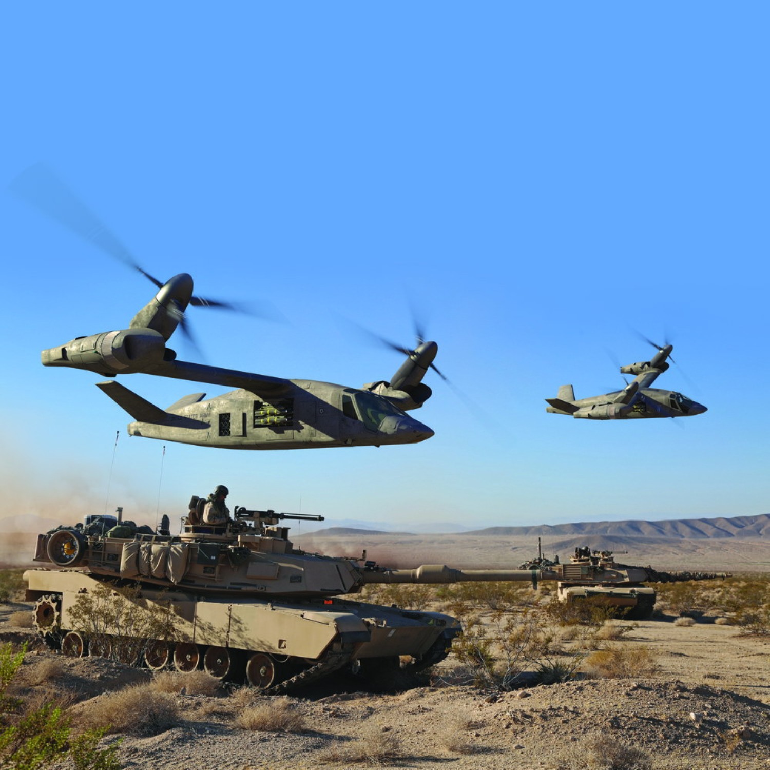 贝尔v-280重型倾转旋翼运输机,贝尔v-280武装倾转旋翼机